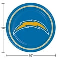 thumbnail image 2 of NFL Round Paper Plates, 10", 85 ct., Choose Your Team, 2 of 8