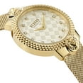 thumbnail image 3 of Versus Versace Mouffetard Crystal Gold-Tone Mesh Watch, 38mm, 3 of 5