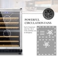 thumbnail image 10 of Lanbo 24 Inch 51 Bottle Wine Cooler Fridge, 10 of 15
