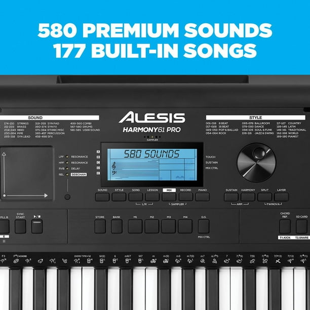 Alesis Harmony 61 Pro Portable Keyboard - Samsclub.com