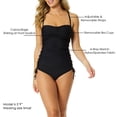 thumbnail image 5 of Anne Cole Twist Front Tankini Swim Top, 5 of 6