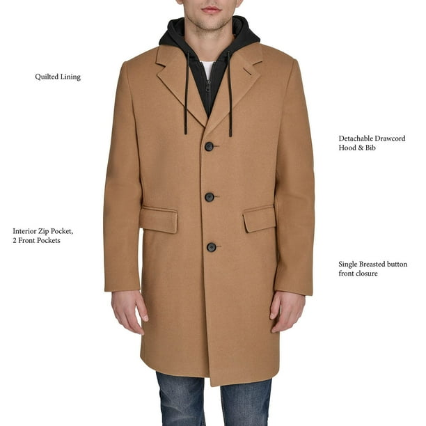 DKNY Men's Hooded Coat - Samsclub.com