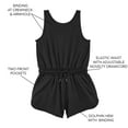thumbnail image 4 of Member's Mark Girls Favorite Soft Romper, 4 of 5