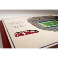 thumbnail image 4 of YouTheFan Mississippi Rebels 17"x13" 3D 5 Layer Stadium View Wall Art, 4 of 5