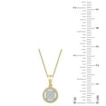 thumbnail image 3 of 0.23 CT. T.W. Round Cut Diamond Pendant Necklace in 14k Gold, 3 of 3