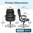 thumbnail image 4 of La-Z-Boy Westley Big & Tall Executive Office Chair With Active Lumbar Support, 4 of 14