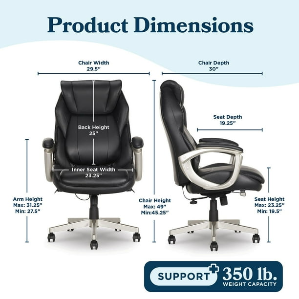 La-Z-Boy Westley Big & Tall Executive Office Chair With Active