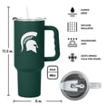 thumbnail image 5 of Logo Brands Michigan State Spartans Tumbler Set, 5 of 5