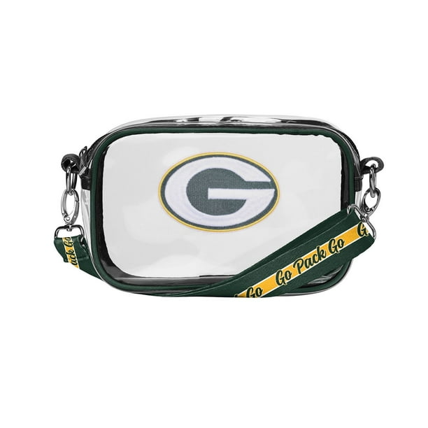 Green Bay Packers Clear Crossbody Bag
