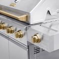 thumbnail image 7 of Gordon Ramsay Collections THOR Kitchen Outdoor Stainless Steel 4-Burner Gas Grill w/ Cover, 7 of 10
