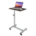 thumbnail image 1 of Seville Classics 23.6" Overbed Height Adjustable Mobile Side Table Cart, Assorted Colors, 1 of 11