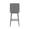 thumbnail image 9 of HH2 Home Parson Wood Adjustable Height Swivel Bar Stool, 9 of 19