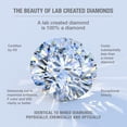 thumbnail image 4 of Lab Created Center Cut Elongated Cushion Diamond Ring in 14K Gold, 4 of 5
