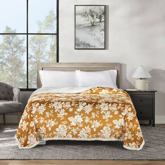 Member's Mark Plush Blanket, 109" x 90"
