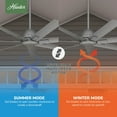 thumbnail image 14 of Hunter Downtown ENERGY STAR® Damp Rated Ceiling Fan and Wall Control - 72" & 60" Assorted Colors, 14 of 20