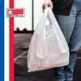 thumbnail image 4 of T-Shirt Carry-Out Bags, 11.5" x 6.5" x 22" 1,000 ct., 4 of 5