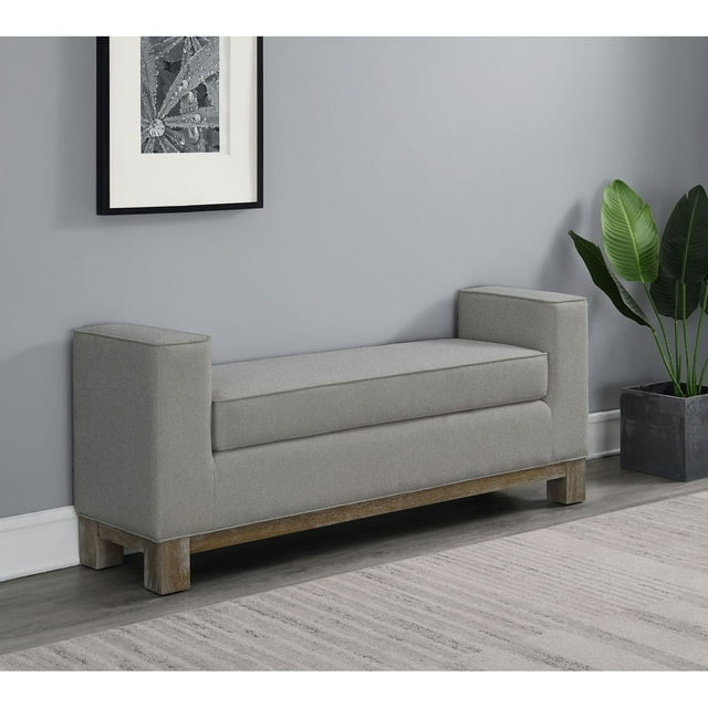 Cape Cod Upholstered Ottoman Bench, Assorted Sizes & Colors