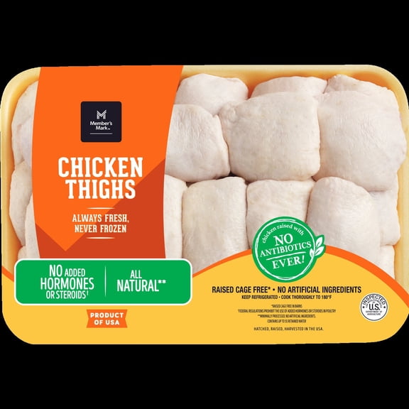 Member's Mark Bone-In Chicken Thighs, priced per pound
