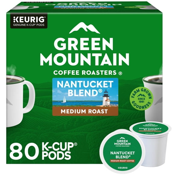 Green Mountain Coffee Roasters Medium Roast K-Cup, Nantucket Blend, 80 ct.