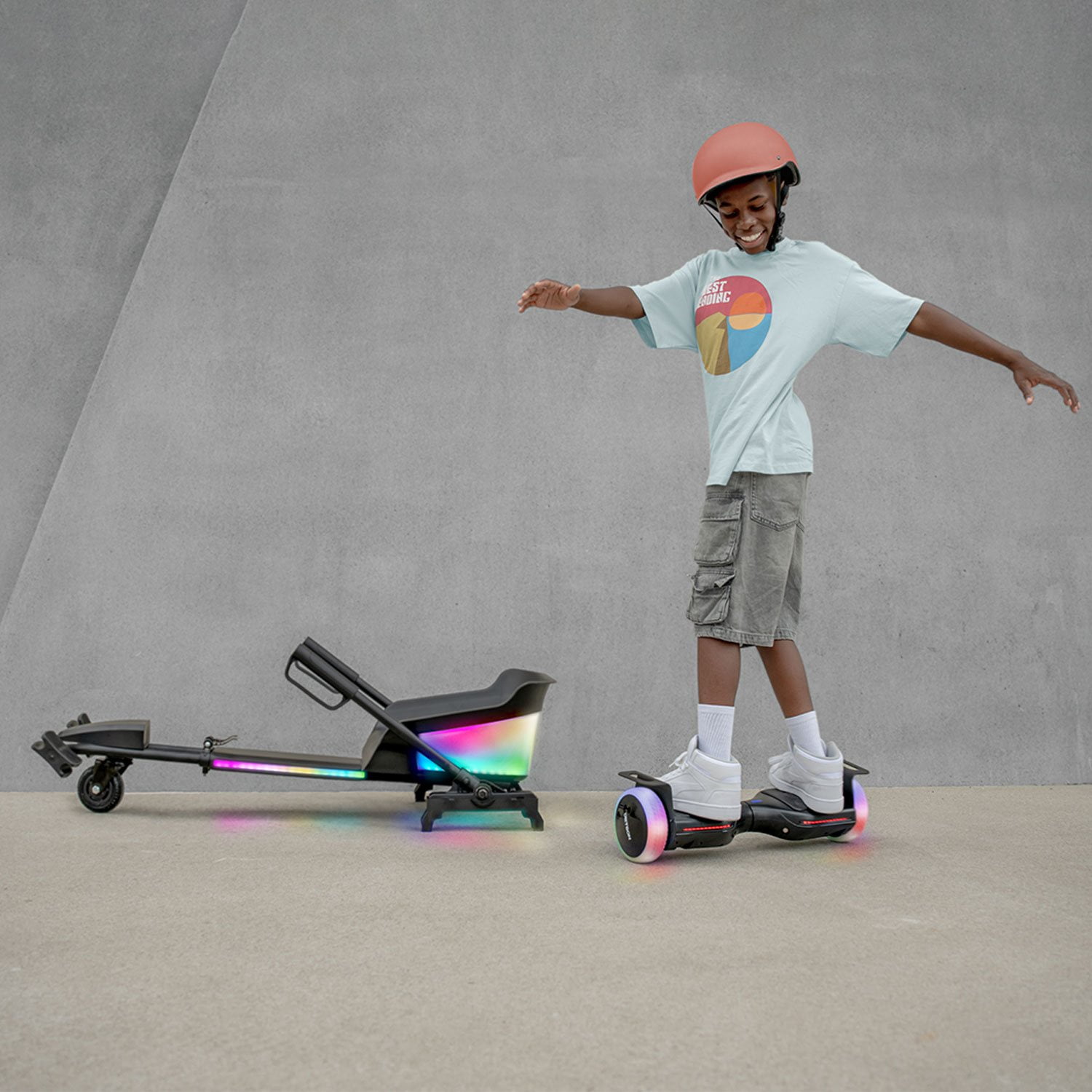 Jetson Crush Light-Up JetKart Hoverboard Combo - Samsclub.com