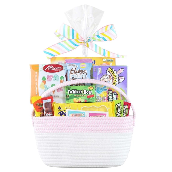 Pink Rope Variety Pack Candy Easter Basket