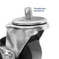 thumbnail image 3 of Seville Classics UltraHD 3" Rolling Swivel Wheels (Set of 4, 2 Locking), 3 of 7