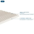 thumbnail image 3 of MOLECULE CopperWELL 3" Gel Memory Foam Mattress Topper, Assorted Sizes, 3 of 6