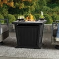 thumbnail image 1 of Member’s Mark 30" Square Gas Fire Pit Table in Grey, 1 of 9