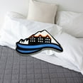 thumbnail image 2 of Logo Brands Clinton Community College XL Puff Pillow, 2 of 5