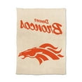 thumbnail image 2 of Logo Brands Denver Broncos Luxe Dreams Throw, 60" x 80", 2 of 6