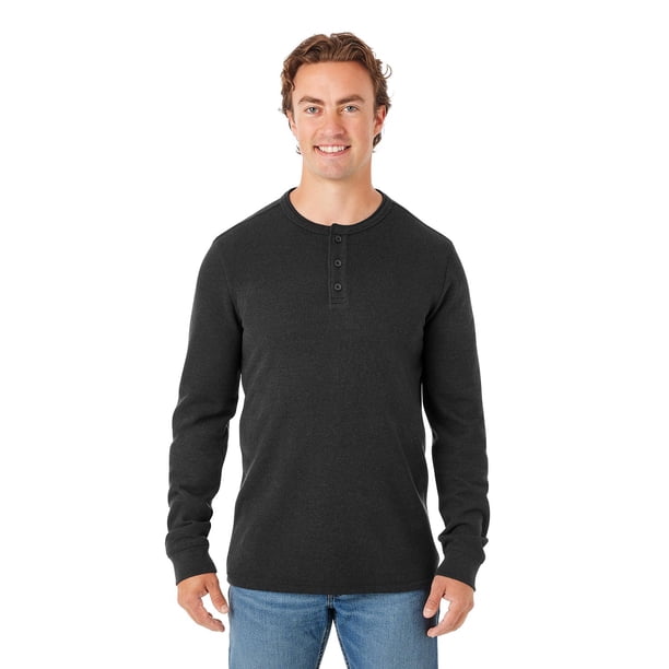 Member's Mark Men's Rib Henley - Samsclub.com