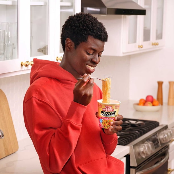 Cup Noodles Protein, Rich and Savory Beef, 12 pk. - Samsclub.com