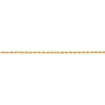 thumbnail image 4 of Solid Glitter Rope Chain Bracelet in 14K Gold, 4 of 7