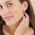 thumbnail image 6 of Lab Created Oval Diamond 0.96 CT. T.W Earrings in 14K Gold, 6 of 7