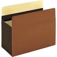 thumbnail image 2 of Letter Recycled Expanding File, 8.5" x 11", 7" Expansion, Tyvek/Redrope, 10% Recycled, 5/Box, 2 of 2
