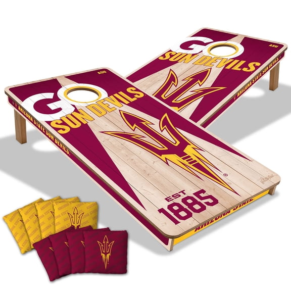 YouTheFan Arizona State Sun Devils 2'x4' Cornhole Board Set