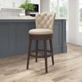 thumbnail image 1 of HH2Home Edenwood Wood Counter Height or Bar Height Swivel Stool, 1 of 10