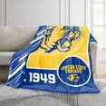 thumbnail image 2 of Logo Brands Lawson State Cougars 60"x70" Super Plush Blanket, 2 of 6