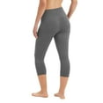 thumbnail image 8 of Member's Mark Ladies 2 Pack French Terry Luxe Capri Legging, 8 of 15