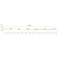 thumbnail image 6 of High Polish Heart Paperclip Bracelet in 14K Gold, 6 of 6