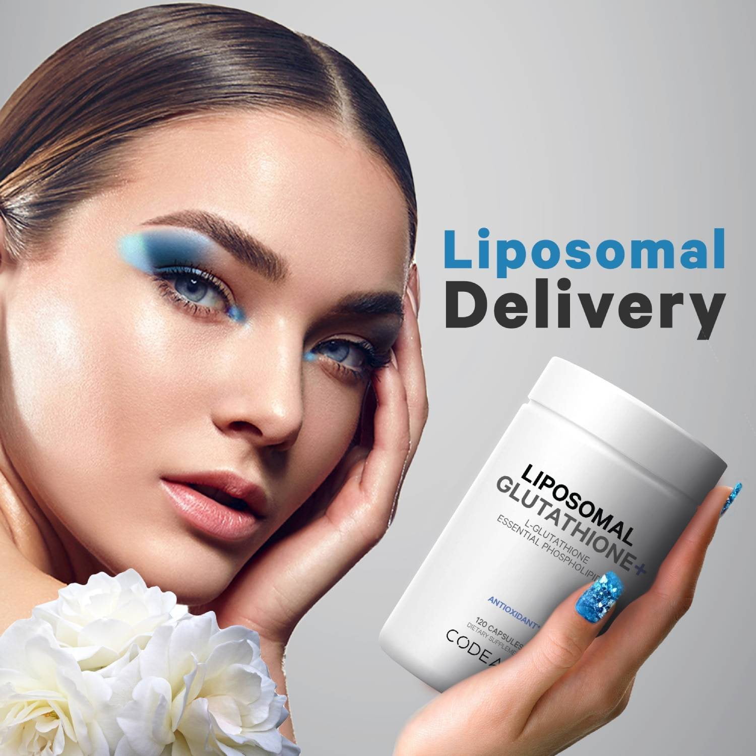 liposomal glutathione code age Codeage Liposomal Glutathione Antioxidant Capsules, 120 ct