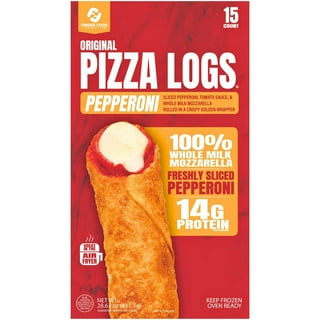 Finger Food Original Pizza Logs, Pepperoni & Cheese, Frozen, 1.9 oz., 15 ct.