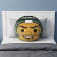 thumbnail image 2 of Logo Brands Hawaii Rainbow Warriors Puff Pillow, 2 of 5