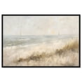 thumbnail image 2 of Early Morning on the Shore Coastal Canvas Print by Oliver Gal Prints, 2 of 4