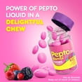 thumbnail image 6 of Pepto Bismol 5 - Symptom Stomach Relief, Berry Mint Chewable Tablets, 70 ct., 6 of 9