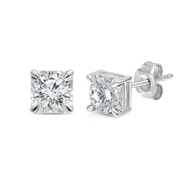 0.95 CT. T.W. Diamond Stud Earrings in 14K Gold
