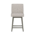 thumbnail image 12 of HH2 Home Parson Wood Adjustable Height Swivel Bar Stool, 12 of 19
