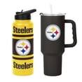thumbnail image 1 of Logo Brands Pittsburgh Steelers Tumbler Set, 1 of 5