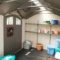 thumbnail image 8 of Lifetime 8' x 17.5' Outdoor Storage Shed Dual Entry, Tan, 8 of 25