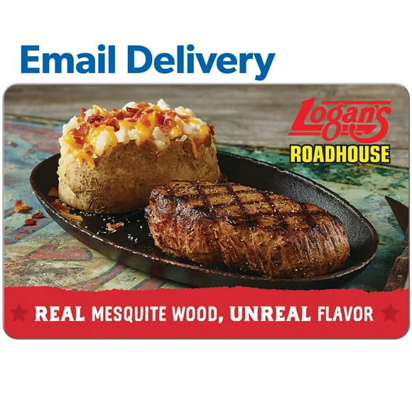 Logan's Roadhouse $100 Email Delivery Gift Card